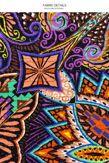 TIKI BABE - Triangle Top & High Leg Bottom • Multicolor