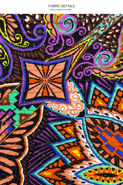 TIKI BABE - Triangle Halter Top & Pareo • Multicolor