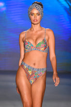 LULI TRIBE - Underwire Top & High Leg Banded Waist Bottom • Multicolor Runway