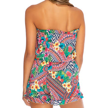 LULI TRIBE - Strapless Ruffle Romper