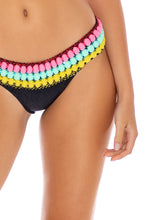 NIGHT LIGHTS - Triangle Top & Banded Moderate Bottom • Black