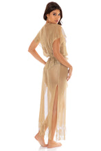 GOLDEN QUEEN - Long Caftan • Gold Rush