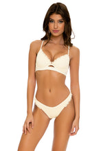 DESERT STAR - Underwire Top & High Leg Bottom • Ivory