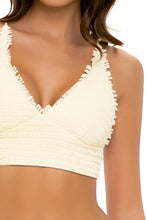 DESERT STAR - Cross Back Bustier Top & Full Bottom • Ivory