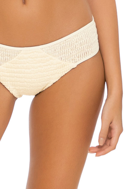 DESERT STAR - Cross Back Bustier Top & Full Bottom • Ivory