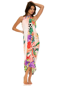 SHOCKING FLORALS - Pareo • Multicolor