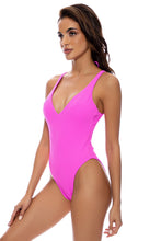 PLAYA VIBES - V Neck One Piece Bodysuit • Blushin