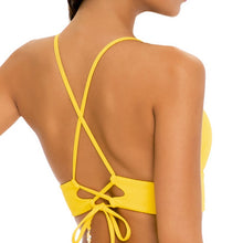 PLAYA VIBES - Cross Back Bustier Top