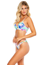 CELESTIAL DREAMS - Underwire Top & High Leg Brazilian Bottom • Multicolor Runway