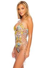 DIOSA SALVAJE - Peek-a-boo Underwire One Piece Bodysuit • Multicolor