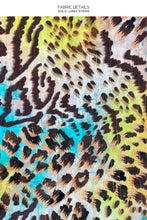 DIOSA SALVAJE - Crop Top & Flare Bottom Pants • Multicolor