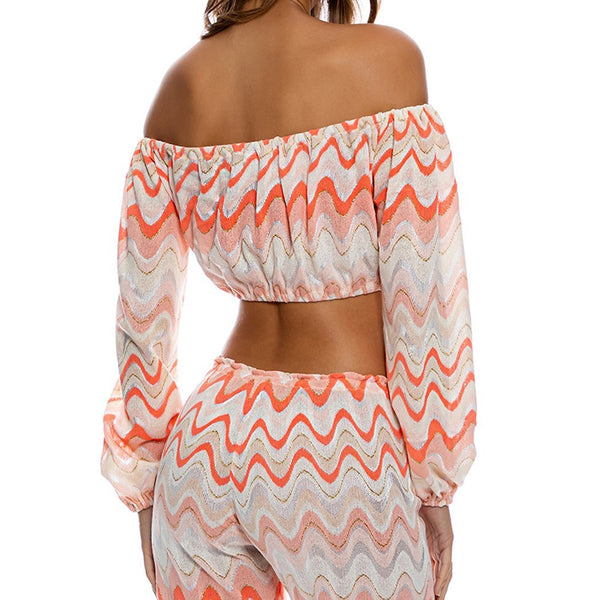 SKY WAVES - Crop Top