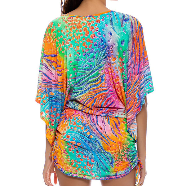 WILD WATERS - Cabana V Neck Dress