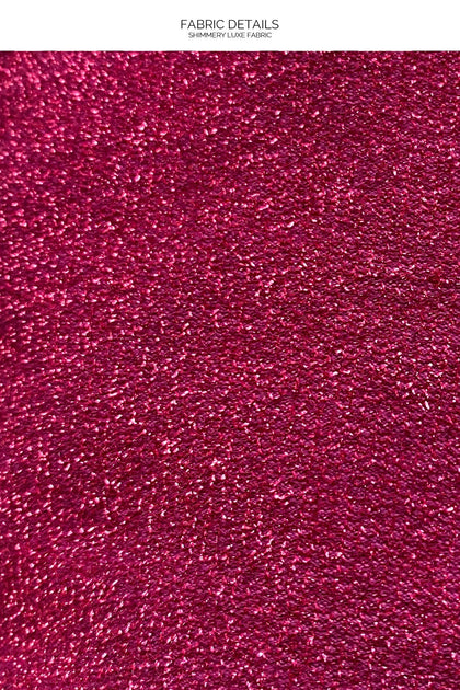 STARDUST - Stitch V-neck One Piece Bodysuit • Magenta