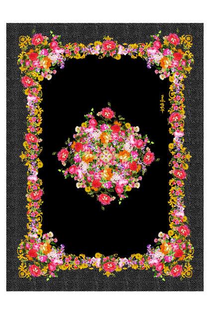 FOREVER YOURS - Open Front Bralette & Pareo • Black