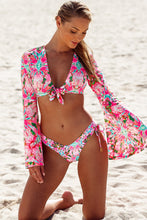 OCEAN DRIVE EUPHORIA - Bell Sleeve Crop Top & Drawstring Side  Bottom • Multicolor Campaign