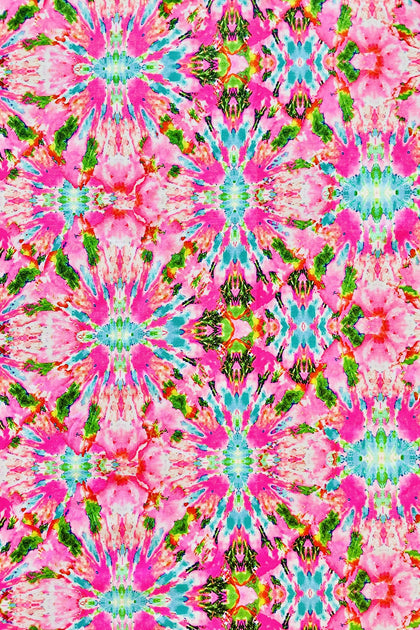 OCEAN DRIVE EUPHORIA - One Shoulder Lace Up Body Suit • Multicolor