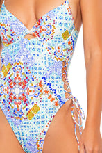 AY QUE CUTE! - Peek A Boo Underwire One Piece Bodysuit • Multicolor