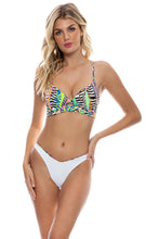 LULI DISCO - Underwire Top & High Leg Brazilian Bottom • Multicolor