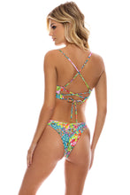 LULI ISLAND - Underwire Top & High Leg Brazilian Bottom • Multicolor