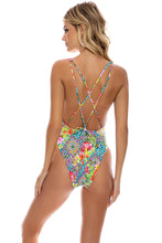LULI ISLAND - Knotted One Piece • Multicolor