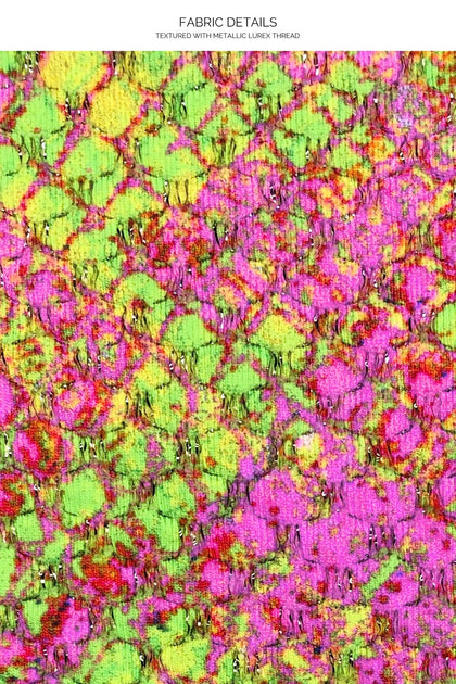 BORN TO BE WILD - Triangle Top & Wavy Ruched Back Tie Side Bottom • Multicolor