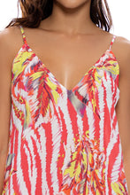 LOVE ME WILD - Spaghetti Strap Long Dress • Multicolor