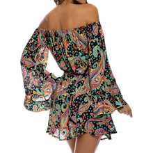 LULI GYPSY - Off The Shoulder Ruffle Dress