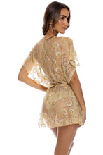 LULI LUX - Playera Ruffle Dress • Gold