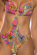 SHORE THING - Ring Bandeau Monokini • Multicolor