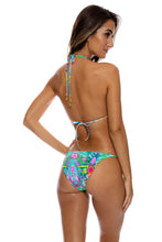 HIDDEN GEMS - Triangle Top & Seamless Full Tie Side Bottom • Multicolor