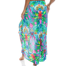 HIDDEN GEMS - Ruffle High Lo Slit Skirt