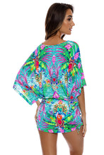 HIDDEN GEMS - Cabana V Neck Dress • Multicolor