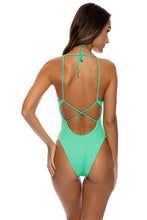 STARLIGHT - V Splice One Piece • Mint