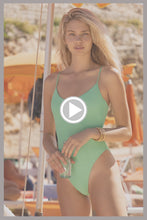 STARLIGHT - V Splice One Piece • Mint