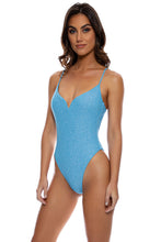 STARLIGHT - V Splice One Piece • Powder Blue