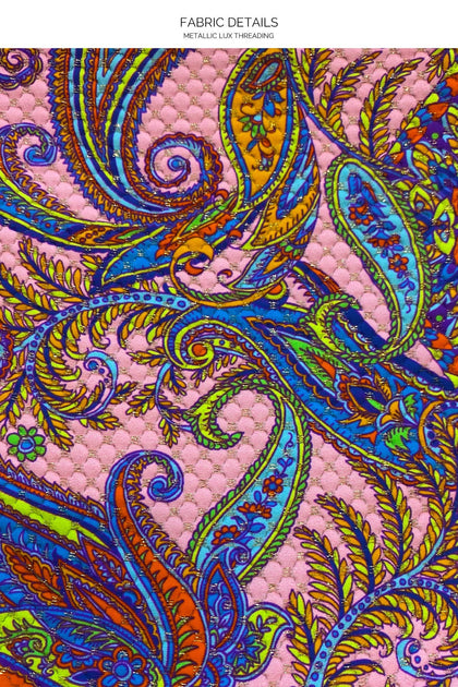 PINKIN' ABOUT YOU - Triangle Halter Top & Seamless Full Ruched Back Bottom • Multicolor