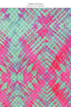 SHOCK WAVES - Minimal Balconette Top & High Leg Brazilian Bottom • Multicolor