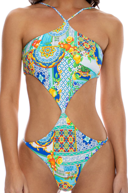 AMALFI - Handkerchief One Piece • Multicolor