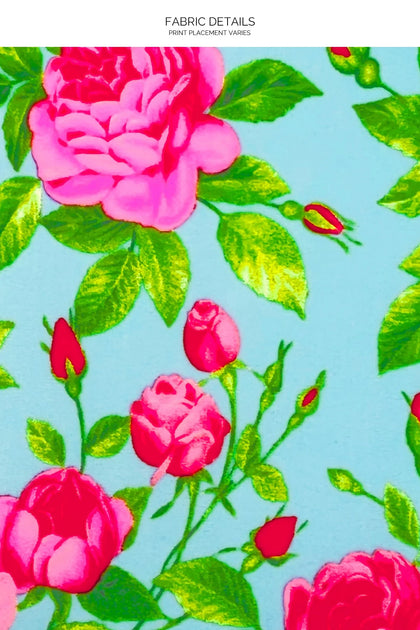 TI AMO - Ruffle Trim Seamless Triangle Top & Seamless Reversible Wavy Ruched Back Brazilian Tie Side Bottom • Aqua