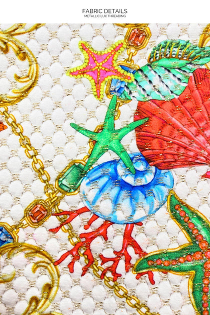 IL MARE - Triangle Halter Top & Seamless Full Ruched Back Bottom • White