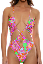 VIVI IL MOMENTO - Drawstring Monokini • Multicolor