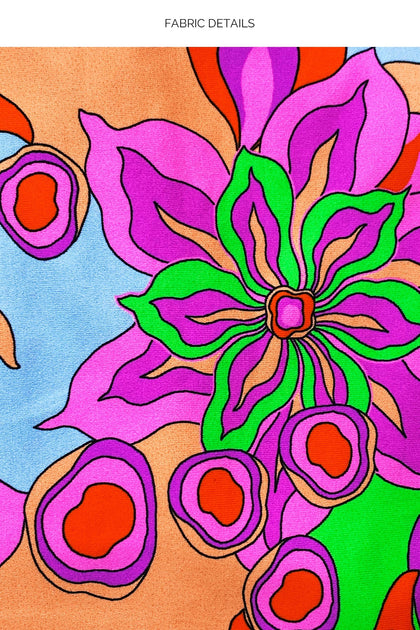 VIVI IL MOMENTO - Drawstring Monokini • Multicolor