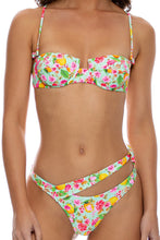 LIMONCELLO - Sweetheart Balconette & Asymetrical Side Bow Bottom • Multicolor