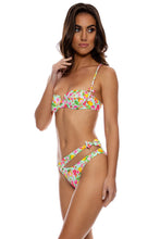 LIMONCELLO - Sweetheart Balconette & Asymetrical Side Bow Bottom • Multicolor