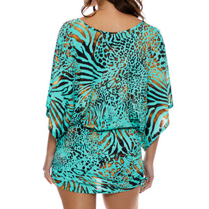 ANIMALE - Cabana V Neck Dress