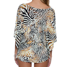 ANIMALE - Cabana V Neck Dress