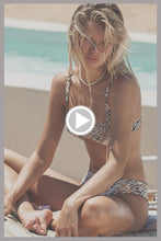 ANIMALE - Wide Strap Balconette Top & Seamless Full Ruched Back Bottom • Cream Campaign