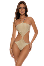 ANIMALE - Reversible Handkerchief One Piece • Cream