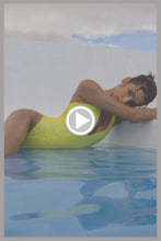 CHASING STARS - Sequins One Piece • Neon Yellow